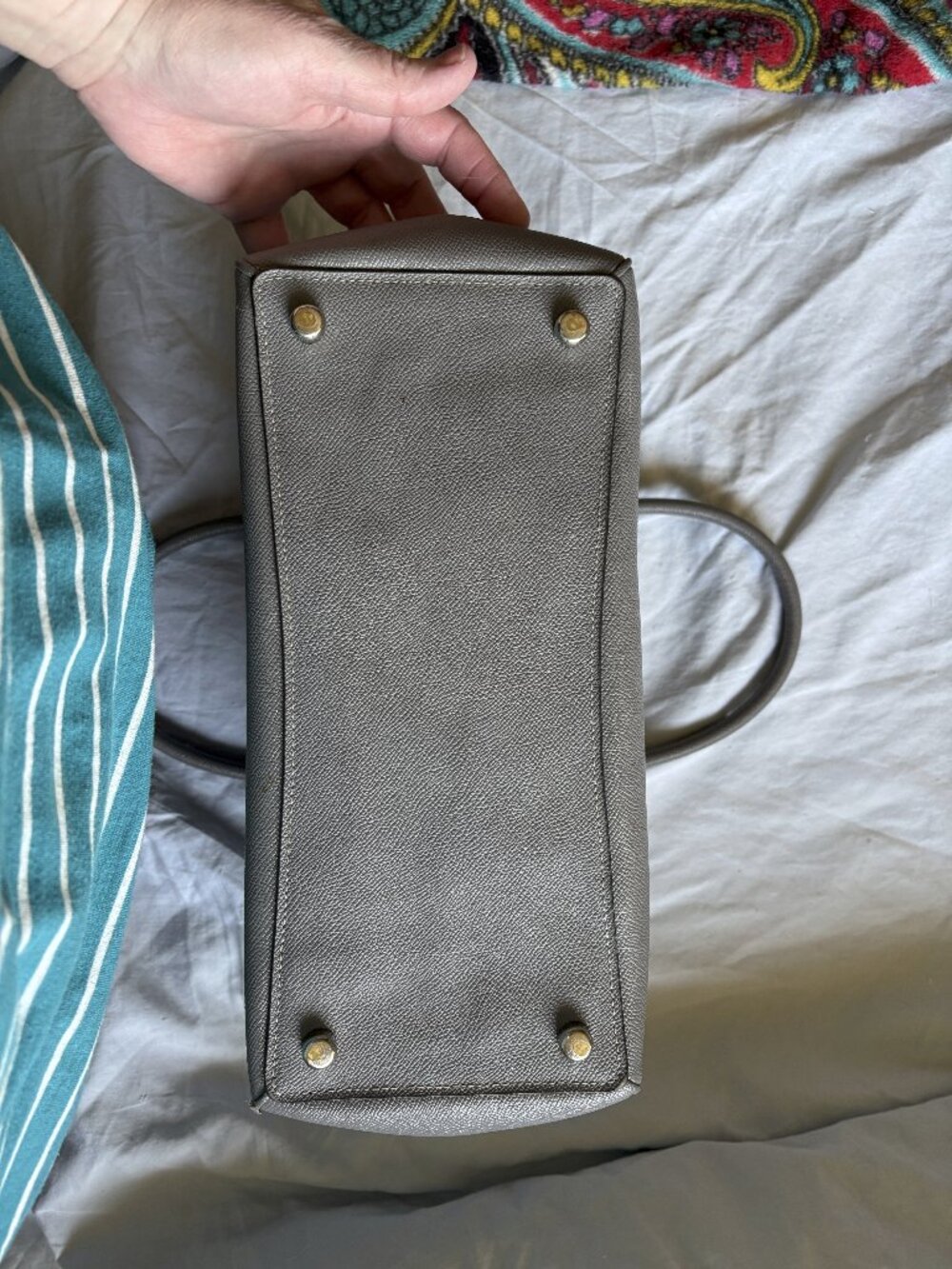 Coach Surrey Carryall Grey Large - Picture 3 of 15